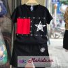Bộ hiphop hình ngôi sao bé trai size 5-13 Mã BT168