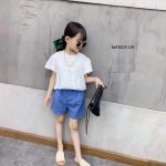 áo Trắng Cộc Tay Ren Mềm