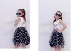 Set áo Ba Lỗ Chân Váy Ren