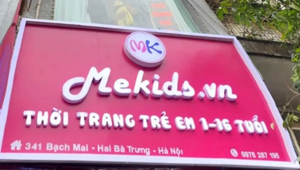 Giới thiệu về shop quần áo trẻ em Mekids